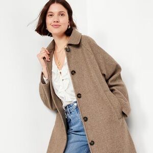 Old Navy Women's Brown Trench Coat